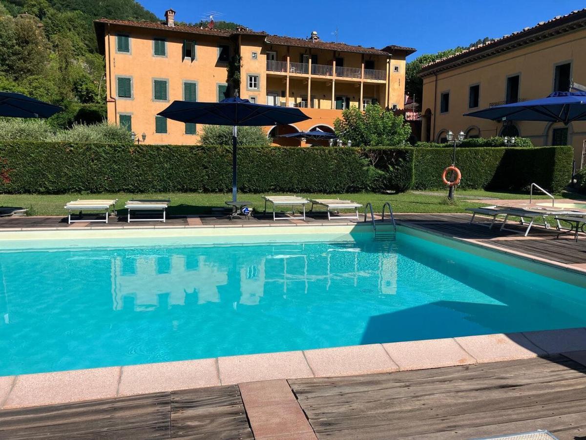 Park Hotel Regina - With Air-Condition And Pool Bagni di Lucca Eksteriør bilde