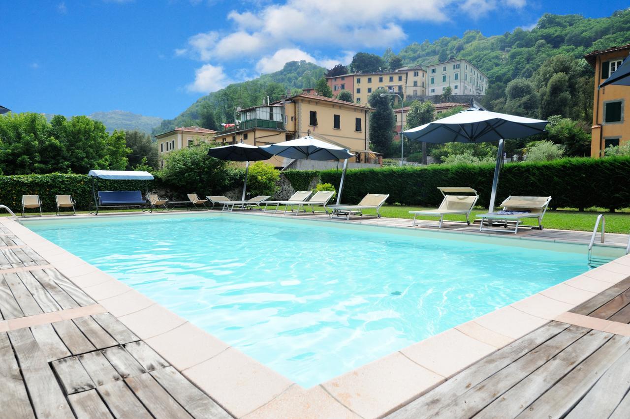 Park Hotel Regina - With Air-Condition And Pool Bagni di Lucca Eksteriør bilde